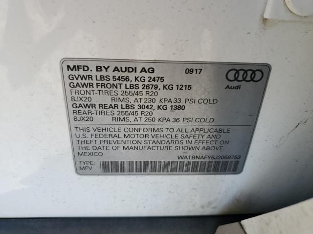 2018 Audi Q5 Premium Plus