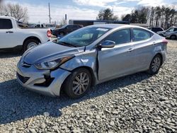 Vehiculos salvage en venta de Copart Mebane, NC: 2015 Hyundai Elantra SE