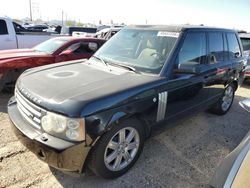 Land Rover Range Rover salvage cars for sale: 2008 Land Rover Range Rover HSE