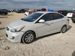 Salvage cars for sale from Copart Haslet, TX: 2016 Hyundai Accent SE