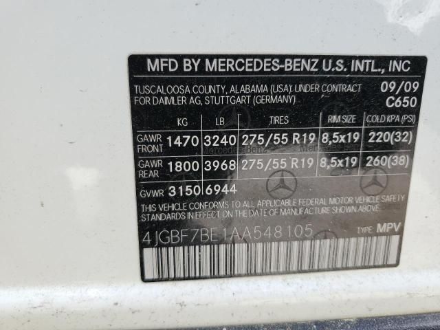 2010 Mercedes-Benz GL 450 4matic