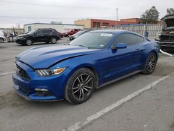 Salvage cars for sale at Anthony, TX auction: 2017 Ford Mustang