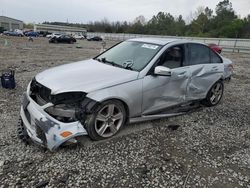 Salvage cars for sale at Memphis, TN auction: 2011 Mercedes-Benz C 300 4matic