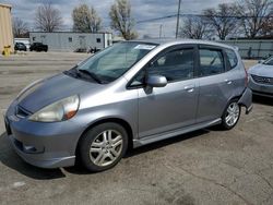 Salvage cars for sale from Copart Moraine, OH: 2008 Honda FIT Sport