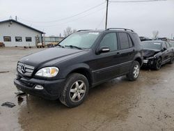 Salvage cars for sale at Pekin, IL auction: 2003 Mercedes-Benz ML 350