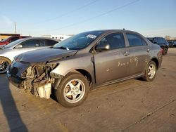 Toyota Corolla Base salvage cars for sale: 2009 Toyota Corolla Base