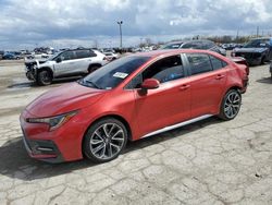 Salvage cars for sale from Copart Indianapolis, IN: 2020 Toyota Corolla SE