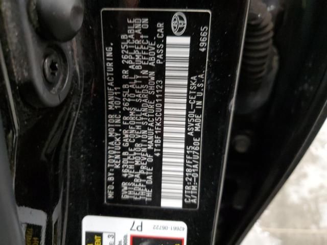 2012 Toyota Camry Base