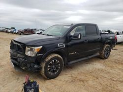 Salvage trucks for sale at San Antonio, TX auction: 2017 Nissan Titan SV