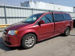 Dodge Grand Caravan sxt salvage cars for sale: 2015 Dodge Grand Caravan SXT