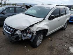 Salvage cars for sale at San Martin, CA auction: 2017 Dodge Journey SE