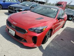 Salvage cars for sale from Copart Bridgeton, MO: 2023 KIA Stinger GT Line