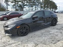 Salvage cars for sale at Loganville, GA auction: 2018 Honda Civic Sport