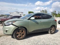 Salvage cars for sale from Copart Opa Locka, FL: 2010 Hyundai Tucson GLS