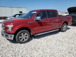 Salvage cars for sale from Copart Temple, TX: 2015 Ford F150 Supercrew