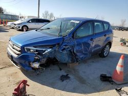 Vehiculos salvage en venta de Copart Pekin, IL: 2017 Ford Escape S