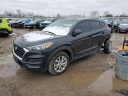 Salvage cars for sale at Central Square, NY auction: 2021 Hyundai Tucson SE