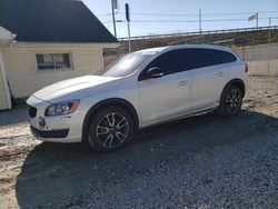 Salvage cars for sale at Northfield, OH auction: 2017 Volvo V60 Cross Country Premier