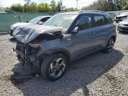 Salvage cars for sale at Riverview, FL auction: 2021 Hyundai Venue SEL