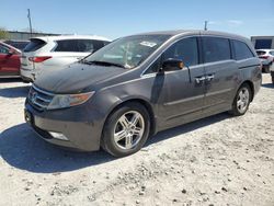 Salvage cars for sale at Haslet, TX auction: 2012 Honda Odyssey Touring