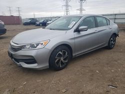 Vehiculos salvage en venta de Copart Elgin, IL: 2017 Honda Accord LX