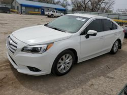 Salvage cars for sale from Copart Wichita, KS: 2016 Subaru Legacy 2.5I Premium