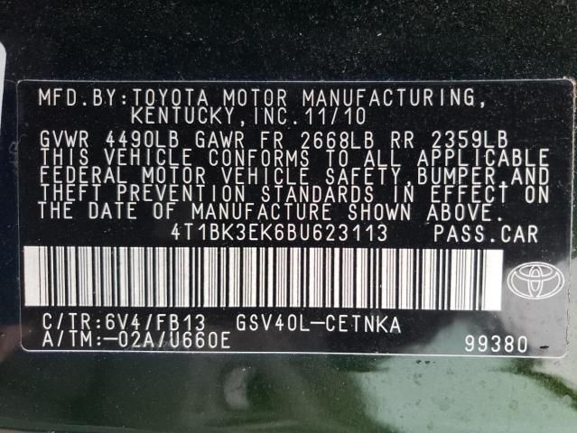 2011 Toyota Camry SE