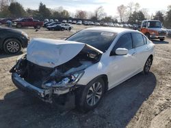 Salvage cars for sale from Copart Madisonville, TN: 2013 Honda Accord LX