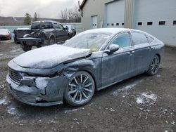 Salvage cars for sale at Center Rutland, VT auction: 2023 Honda Accord Touring Hybrid