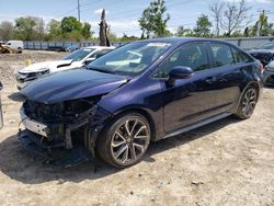 Salvage cars for sale at Riverview, FL auction: 2021 Toyota Corolla SE