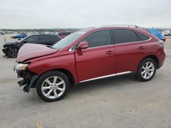 Salvage cars for sale from Copart Grand Prairie, TX: 2011 Lexus RX 350