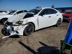 Salvage cars for sale from Copart Woodhaven, MI: 2015 Lexus IS 250