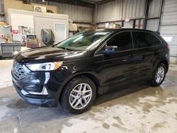 Salvage cars for sale at Rogersville, MO auction: 2021 Ford Edge SEL