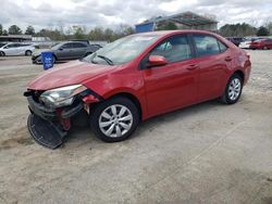 Salvage cars for sale from Copart Florence, MS: 2014 Toyota Corolla L