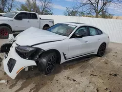 Salvage cars for sale at auction: 2024 BMW I4 M50