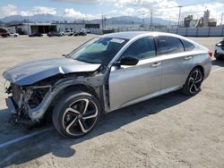 Vehiculos salvage en venta de Copart Sun Valley, CA: 2021 Honda Accord Sport SE