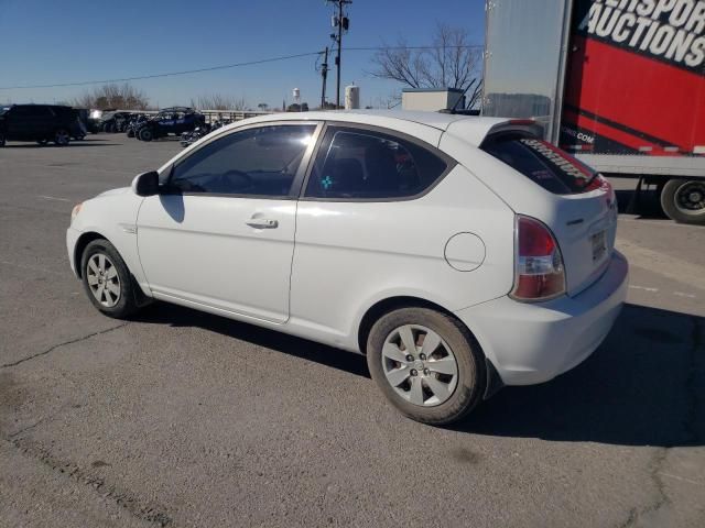 2010 Hyundai Accent Blue