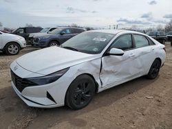 Salvage cars for sale at Hillsborough, NJ auction: 2021 Hyundai Elantra SEL