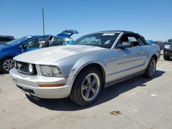 Vehiculos salvage en venta de Copart Grand Prairie, TX: 2007 Ford Mustang