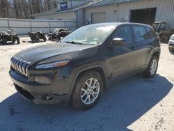 Salvage cars for sale at York Haven, PA auction: 2017 Jeep Cherokee Sport