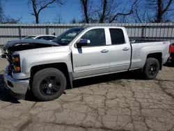 Salvage trucks for sale at West Mifflin, PA auction: 2015 Chevrolet Silverado K1500 LT