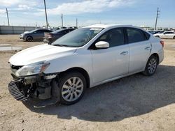 Salvage cars for sale at Temple, TX auction: 2016 Nissan Sentra S