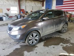 Salvage cars for sale at Helena, MT auction: 2011 KIA Sportage EX