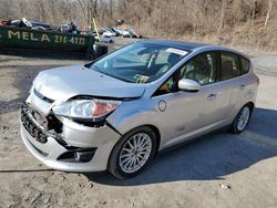 Salvage cars for sale at Marlboro, NY auction: 2016 Ford C-MAX Premium SEL