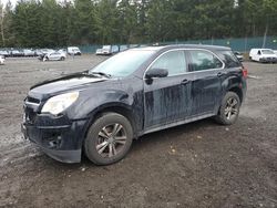 Salvage cars for sale at Graham, WA auction: 2011 Chevrolet Equinox LS