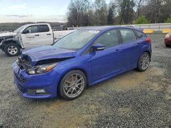 Salvage cars for sale at Concord, NC auction: 2015 Ford Focus ST