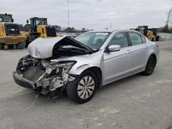 Salvage cars for sale at Dunn, NC auction: 2010 Honda Accord LX