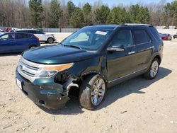 Salvage cars for sale at Gainesville, GA auction: 2013 Ford Explorer XLT