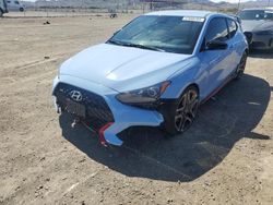 Salvage cars for sale from Copart North Las Vegas, NV: 2022 Hyundai Veloster N