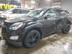 Chevrolet Equinox lt salvage cars for sale: 2017 Chevrolet Equinox LT